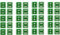 BAAQII 40 Stück SOP8 SO8 SOIC8 SMD auf DIP8 Adapter PCB Board Konverter doppelseitig Grün Transistor Druckknopf Manuell