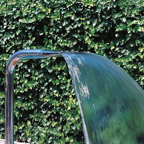 Suinga Dekorativer Wasservorhang für Pool, 1,2 m Höhe und 340 mm Breite.