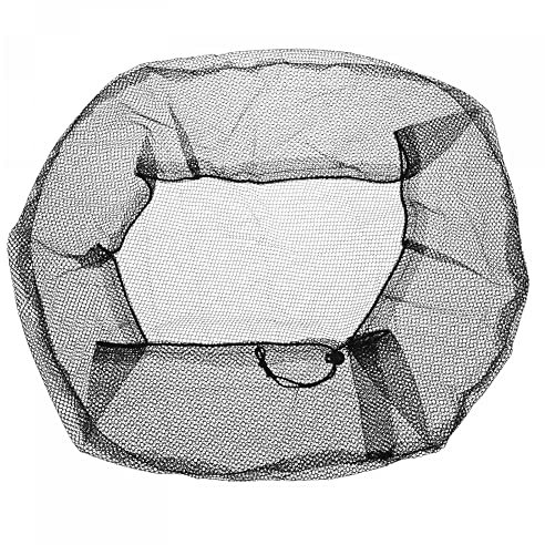 sourcing map Mesh Electric Fan Dust Cover 25.6 Inch Protection Cover Washable Dustproof Finger Protector Net, Black