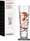 RITZENHOFF 1061011 Schnaps-Glas 40 ml - Serie Heldenfest, Motiv Nr. 11 - Barber - rund und mehrfarbig - Made in Germany