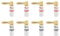 Nakamichi Excel Series 24k Gold Plated Banana Plug 12 AWG - 18 AWG Gauge Size 4mm Speakers Amplifier Hi-Fi AV Stereo Home Theatre Audio Wire Cable Screw Connector 8 Pcs (4-Pairs), Right Angle Plug