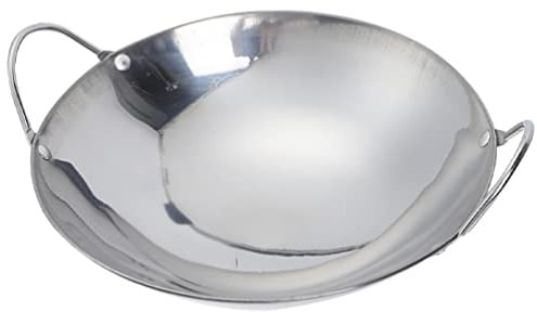 Bratpfanne Aus Edelstahl Bratpfanne Mit Antihaftbeschichtung Wok Mit Induktionskochfeld Wok Grillen Suppentopf Wokpfanne Mit Rundem Herd-wok Bienenwabe Individuell Metall Haushalt