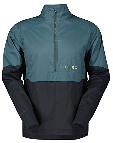 Scott Tuned Anorak Fahrrad Windjacke aruba grün/schwarz 2023: Größe: L (50/52)