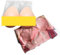 TDHLW Silikonbrüste für Dakimakura Anime, Inklusive 2WAY Kissenbezug und Fleece-Kissenbezug, passend für Japanisches Umarmungskissen 150x50cm, I Cup