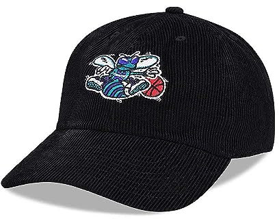 Mitchell & Ness Charlotte Hornets Cord Dad Hardwood Classic Strapback Cap