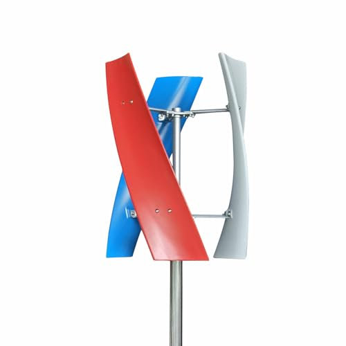 Generatore Eolico, 400W Asse Verticale, Turbina Eolica, Regolatore Turbina, Kit Mulino a Vento, per Barche, Gazebo, Capanne