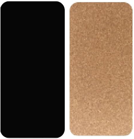 Rutschfeste Nähmaschinenmatte, Geräuschreduzierung, Gummi-Pedalpolster, Bodenschutz, Tragbar, Bequem, Wiederverwendbar, für Nähmaschinen, Klaviere (BLACK)