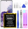 Akku für Samsung Galaxy S20 Plus, 5000mAh EB-BG985ABY Hoher Kapazität Ersatzakku für Samsung Galaxy S20 Plus SM-G985 SM-G985F, S20 Plus 5G (G986B) mit Reparaturwerkzeug-Kits