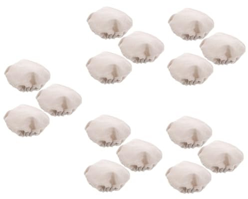 PRETYZOOM 15 Pièces Bouchon en Tissu pour cuve de Fermentation Pot de Fermentation Housse de Rangement geb couvercles réutilisables pour Bouteilles Couvercle de Bouteille de Stockage Chiffon