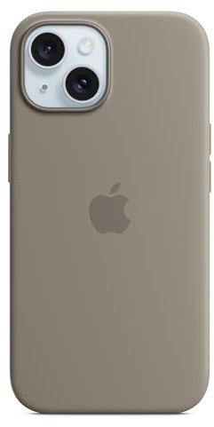 Apple iPhone 15 Silicone Case with MagSafe - Clay 