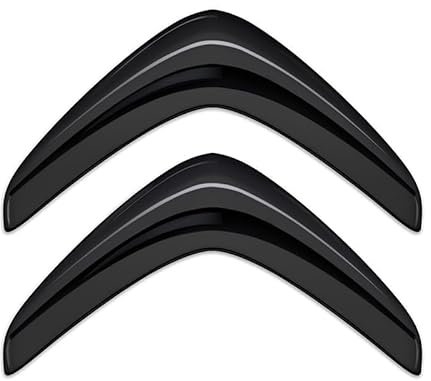JDUYHS Auto Emblem Aufkleber für Citroen VTS Saxo Elysee DS3 DS6 DS7 C3 C4 C5 C2 C1, Kofferraum Aufkleber, Auto Emblem Abzeichen Aufkleber, Auto Selbstklebend Buchstaben Symbol Abzeichen Aufkleber