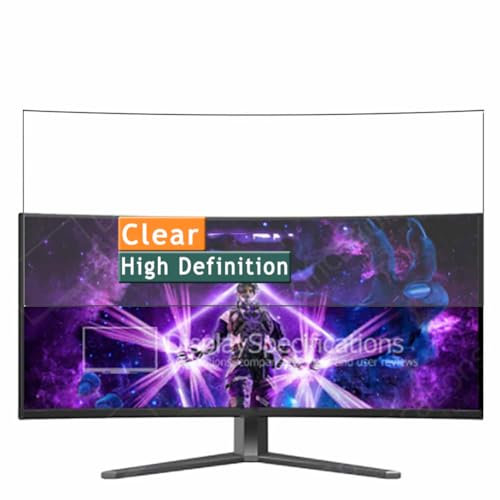 Vaxson 3 Unidades Protector de Pantalla, compatible con AOC AGON Pro AG346UCD 34.18 Monitor [No Vidrio Templado ] Película Protectora Film Guard