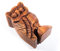 Windalf Geschenkdose Schmuckdose FJÔDOR 11.5 cm Eule Schmuckschatulle Handarbeit Holz