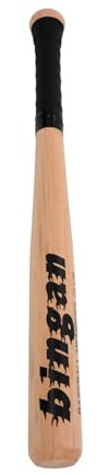 NULYLU Ergonomischer Baseballschläger Aus Holz Für Das Training Von Jugendlichen Glatter Tragbarer Sportschläger Für Baseball