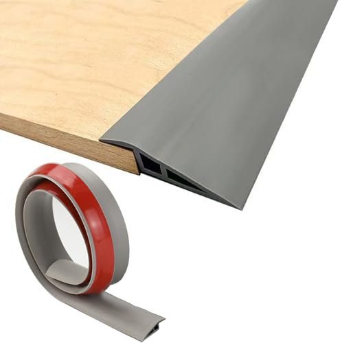 Seuil De Porte Adhesif, Adhesive Barre De Seuil Rattrapage De Niveau, Bande De Transition Sol, Seuil De Porte Transitions, Avec Support Adhésif, Pvc, Pour Sols En Bois, Carrelages, Sols Lisses