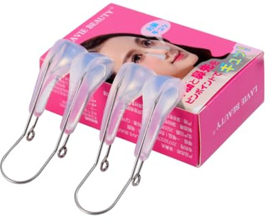 OATIPHO Corrector con Elevador de Nasal Herramienta de para Moldear y Enderezar la Nariz Color No Afecta la Respiración Alimentación