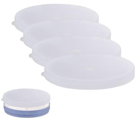 Elk and Friends Kids 7.8 Porcelain Plate Silicone Lids | Lids Only | Microwave & Dishwasher Safe