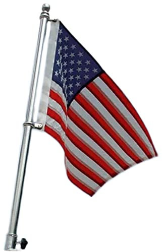 Taylor Made Products 902 Bootsflaggenmast-Set, Edelstahl, 45,7 cm