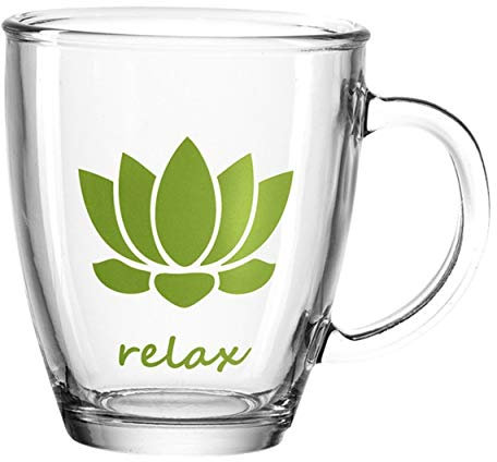 glaskoch B. Koch jr. GmbH + Co. KG montana: MON Tasse,:soul' 057234 Teetasse 380ml Relax Soul