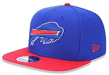 New Era Buffalo Bills NFL Two Tone Blau Rot Verstellbare 9Fifty Original Fit Snapback Cap - One-Size