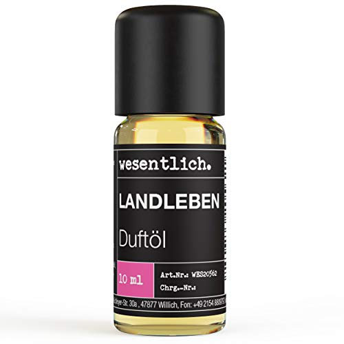Duftöl Landleben - Aromaöl u.a. für Duftlampe und Diffuser - Premium Raumduft von wesentlich. (10ml)