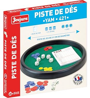 Jeujura - Des-Yam-421-Ø 31cm Geschicklichkeitsspiele, Mehrfarbig (J8154)
