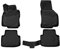Element Passgenaue Premium 3D Gummimatten Fussmatten Designed für Volkswagen Passat B8 (Typ 3G), 2015-2024, Limousine/Kombi, 4 TLG, Schwarz