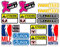 Adesivi Moto Divertenti Stickers decal fun tube porn youporn faketaxi fun - 16 Pezzi Kit - Motocross Bici Mtb Computer Motorino VINILE LUCIDO Marche Famose Pack (Italiano)