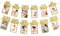 1. Geburtstag Baby Foto Banner Cardstock Girlande Fotografie Bunting 12 Monate Meilenstein Foto Girlande Banner für Neugeborene Erster Geburtstag Jubiläum Party Dekorationen Feier Dekor (Gold)