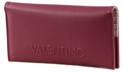 Valentino Damen 6G0-Nudelfarben Reisezubehör-Brieftasche, Weinrot