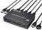 YOUTINGHDAV Switch KVM USB 3.0 HDMI 2 Porte, 4K@60Hz Switch KVM 2 PC 1 Monitor, Switch HDMI USB 2 Condivisione PC 4 dispositivi USB 3.0 Mouse Tastiera, con Telecomando cablato e 3 Cavi