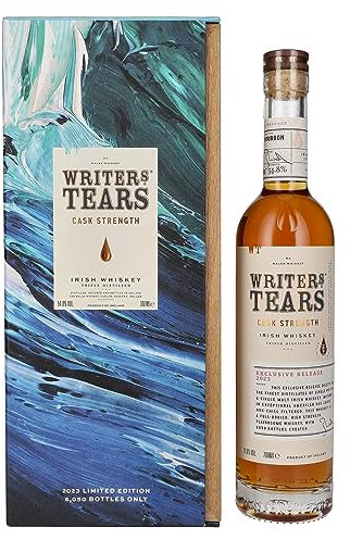 Writer's Tears CASK STRENGTH Irish Whiskey Exclusive Release 2023 54,8% Vol. 0,7l in Holzkiste