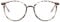 KAEOISFU Modische Ovale Superleicht Lesebrille für Damen und Herren, Runden Blaulichtfilter Computerbrille,Computer Lese brille mit Sehstärke