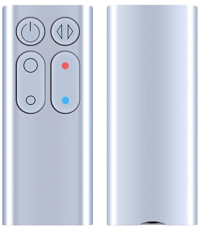 New 922662-08 Replacement for Dyson Hot + Cool Fan Heater Remote Control AM04 AM05 (Sliver)