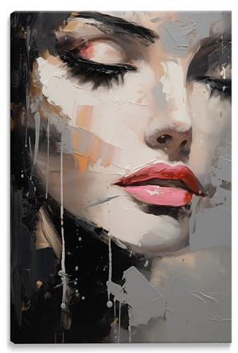 Muralo Wandbilder Abstrakte Motive, Modern, Kunstdruck - 40x60 cm | Leinwandbild, Modernes Design, UV-beständig - ideal für Wohnzimmer, Schlafzimmer und Büro