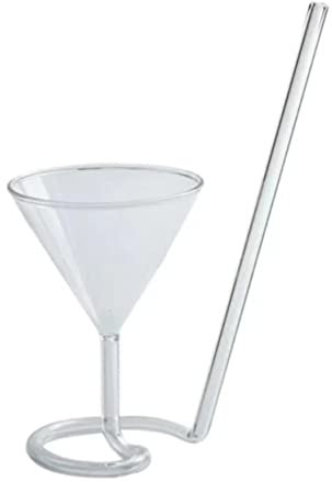 GAXIRE Feiertagsdekorationen Trinkschlauch Wein Klare Tasse Becher Mit Pfeifenanschluss Biergläser Weinaufbewahrungsbecher Cocktailgläser Getränkebecher Glas Haushalt Rotieren Mimose