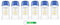 Dove Lot de 6 déodorants en stick avec crème hydratante, déodorant 48h – 40 ml + porte-clés Beni Culinari
