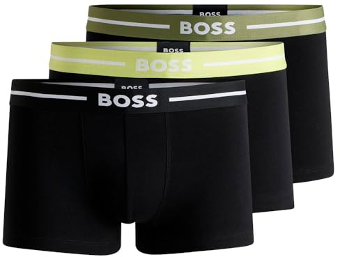 BOSS Trunk 3P Bold 10267408 01 Underpants 976open Miscellaneous M