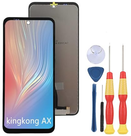SiuVorZhi Écran LCD compatible avec Cubot KingKong AX LCD Display Touch Screen Assembly Pièces de rechange avec outils