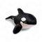aninu Orca Kuscheltier & GPS Live Tracking + App – Wal Stofftier, Killerwal Plüschtier, Whale Fisch Plush, Meerestiere als Geschenk für Mädchen und Jungen, Plüsch Spielzeug