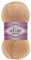 100g Strickgarn Alize Cotton Gold Uni Klassikgarn Häkelgarn Strick-Wolle Farbwahl, Farbe:446 biscotti