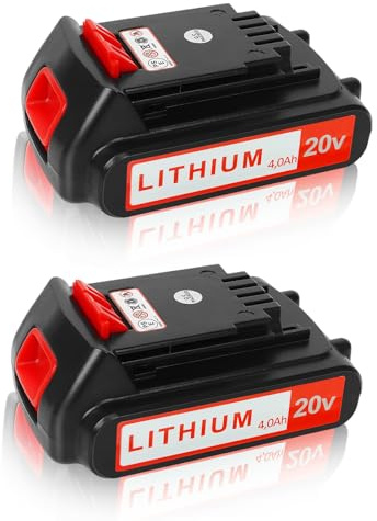 ANTOOLOCKER - 20V Battery for Black+ Decker: 3.0ah Replacement 20V Max Batteries Compatible with LBXR20 LBXR2020 LBX20 LBXR2520 LB2XR20 - Extended Runtime for Tools