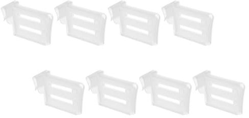HEALEEP 8pcs Refrigerator Side Door Partitions Fridge Separator Divider Boards Pp Strong Not Easily Deformed Convenient Fridge Divider for Kitchen Storage