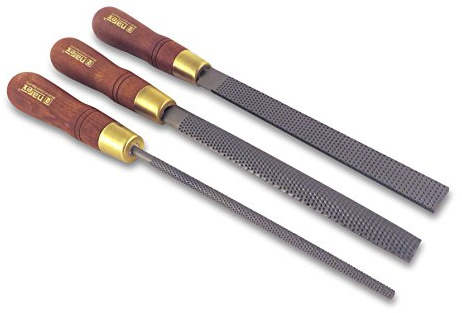 Narex 3-teiliges Set Rassel rund halbrund und rechteckig 200 mm Schrankmacher Holz Kursschnitt Rasp 854202
