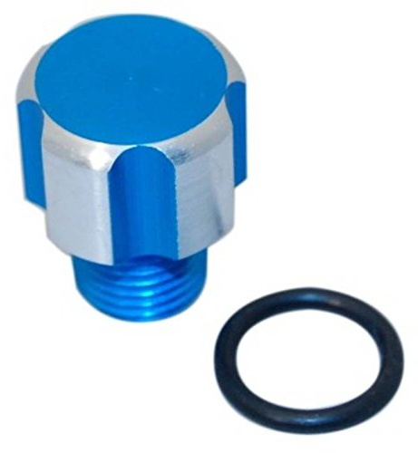Ölkappe für Getriebeöl, kompatibel mit Derbi Senda Blue Racing Oil Gear Tap Screw Huile Bouchon