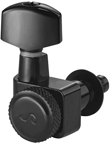Schaller Mechaniken – Original F-Serie Locking Tuner Schwarz Chrom