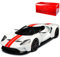 GT-Spirit Ford GT 2017 Weiss mit roten Streifen Nr 097 1/18 Modell Auto mit individiuellem Wunschkennzeichen