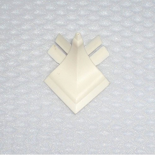 Profilo raccordo igienico in pvc morbido bianco angolo interno arrotondato varie lunghezze (ANGOLO ESTERNO)