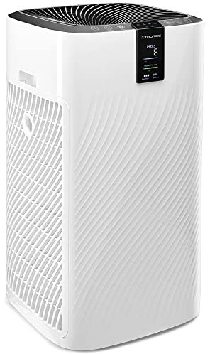 TROTE Purificateur d'air Design AirgoClean 250 E Volume de Purification Max. de 740 m³/h pièces de 220 m³ Max.
