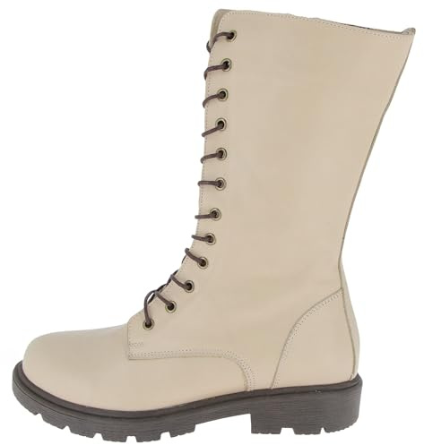Andrea Conti Damen Stiefelette Schnürstiefel moderne Farben lässig Trend 0022823